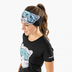 Snow Leopard Headband Unisex