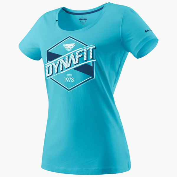 Graphic Cotton T-Shirt Damen